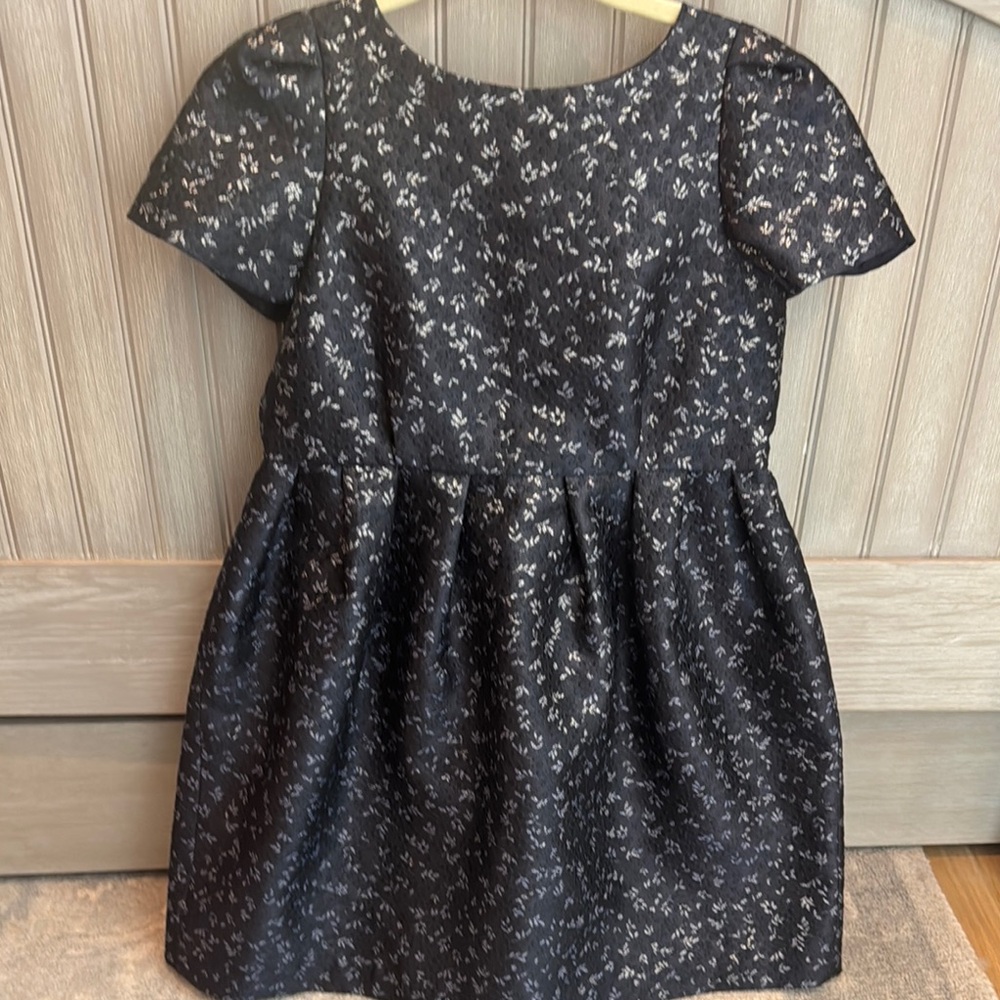 Bonpoint Elegant Navy Black Kids Dress- size 8